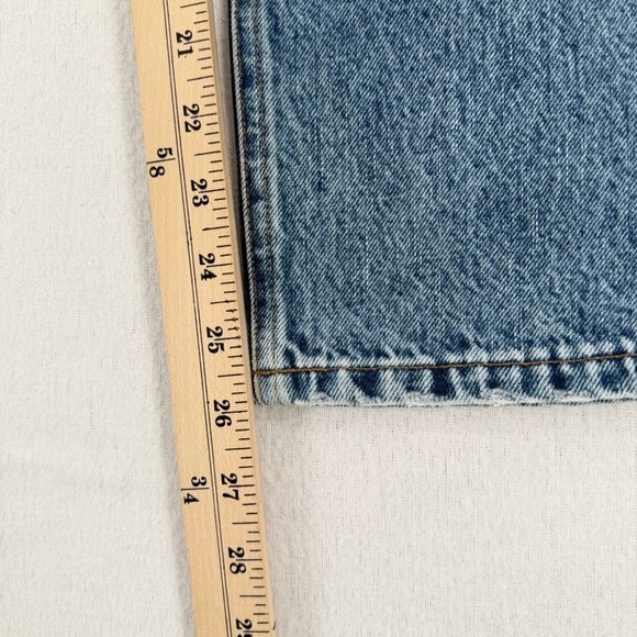 APIECE APART Chill Jean Women 27 Blue Austin Wash Denim Straight Leg Ankle NEW - Picture 9 of 13